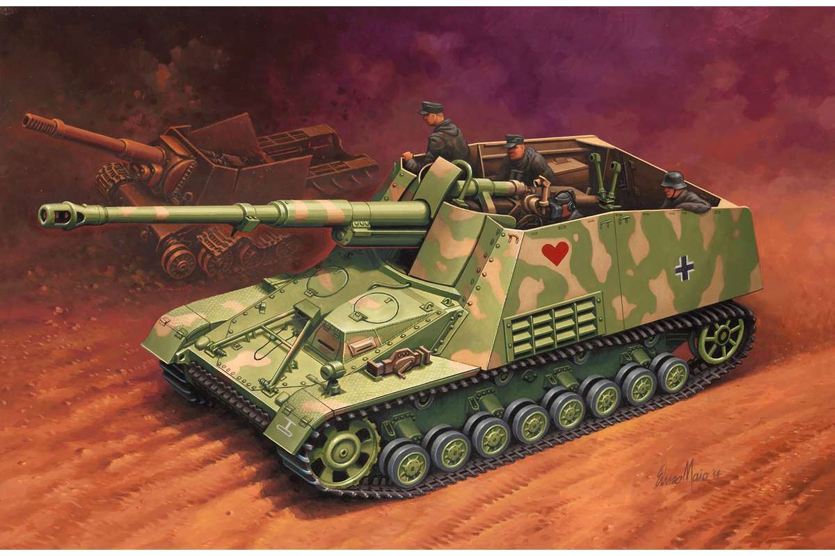 Model Set Sd.Kfz. 164 Nashorn 1:72