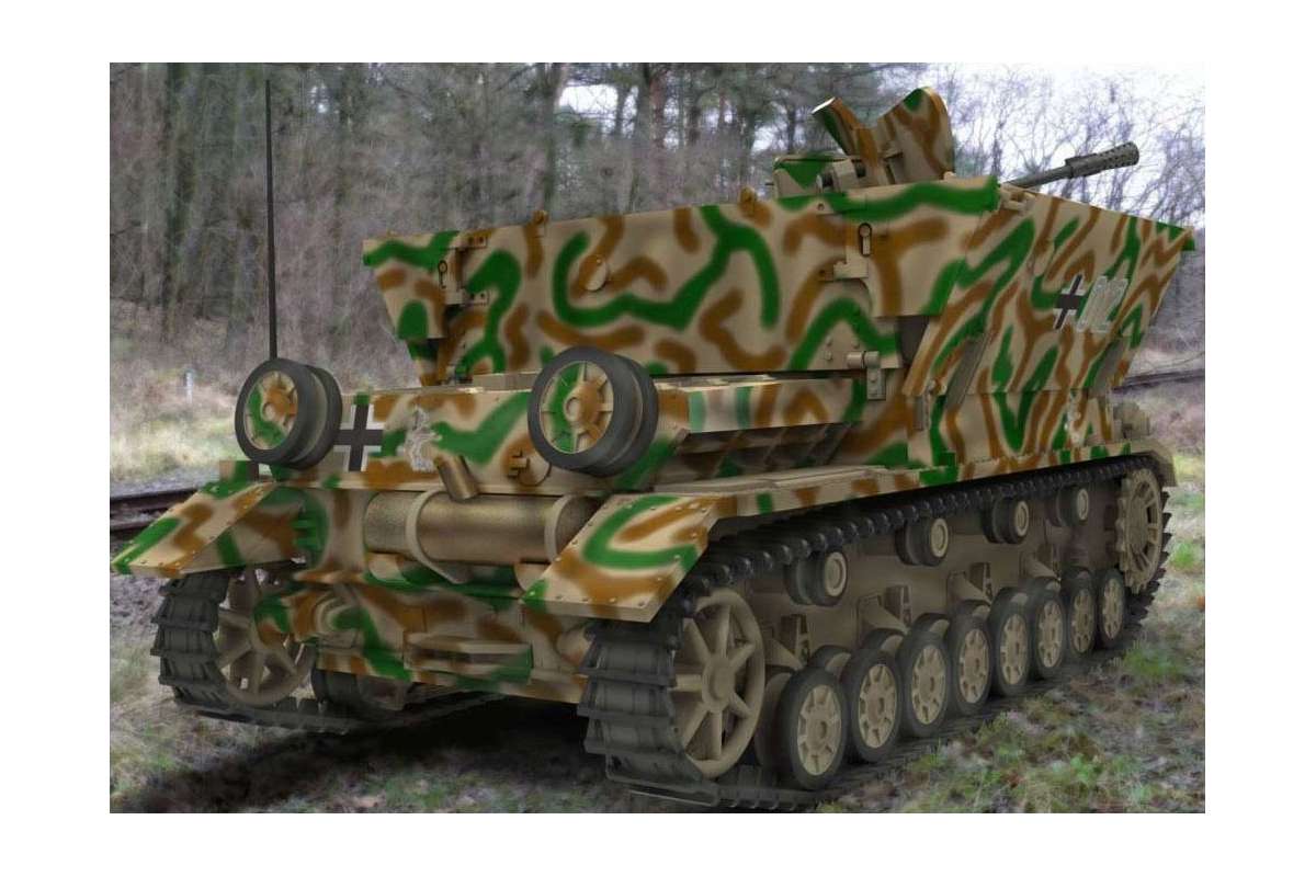 Model Set Flakpanzer IV \'Möbelwagen\' 3,7cm flak