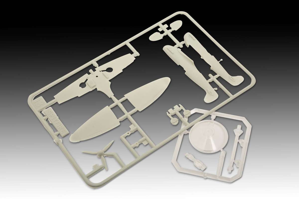 Model Set Spitfire Mk.Ia & Hurricane Mk.I 1:144