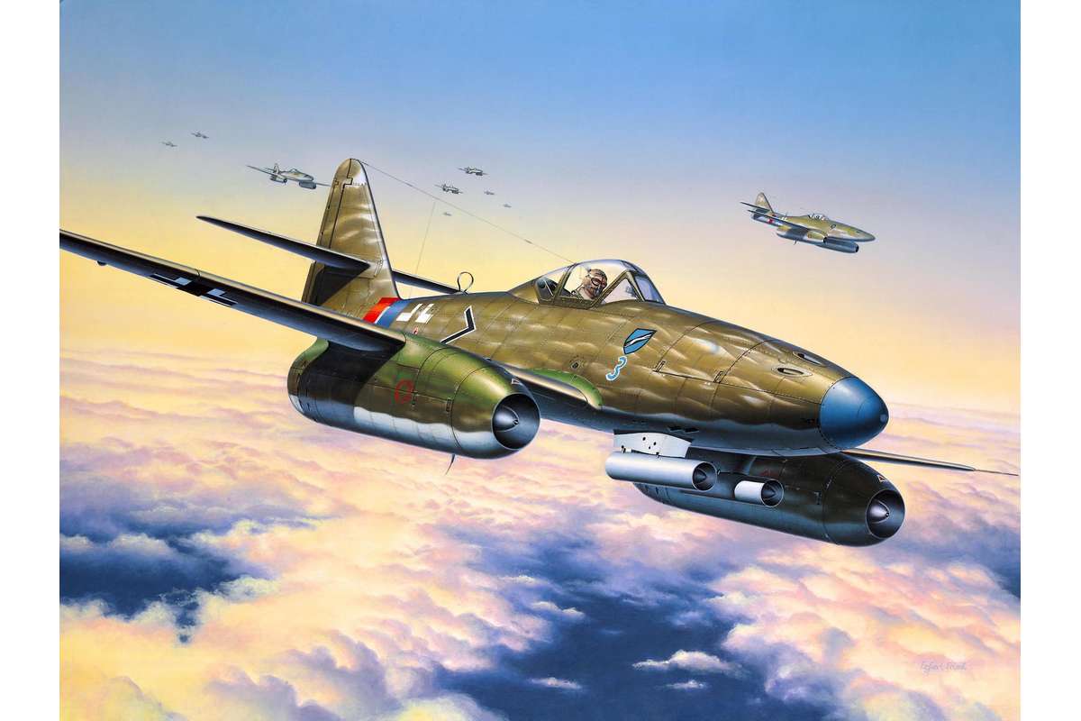 Model set Messerschmitt Me 262 A1a 1:72