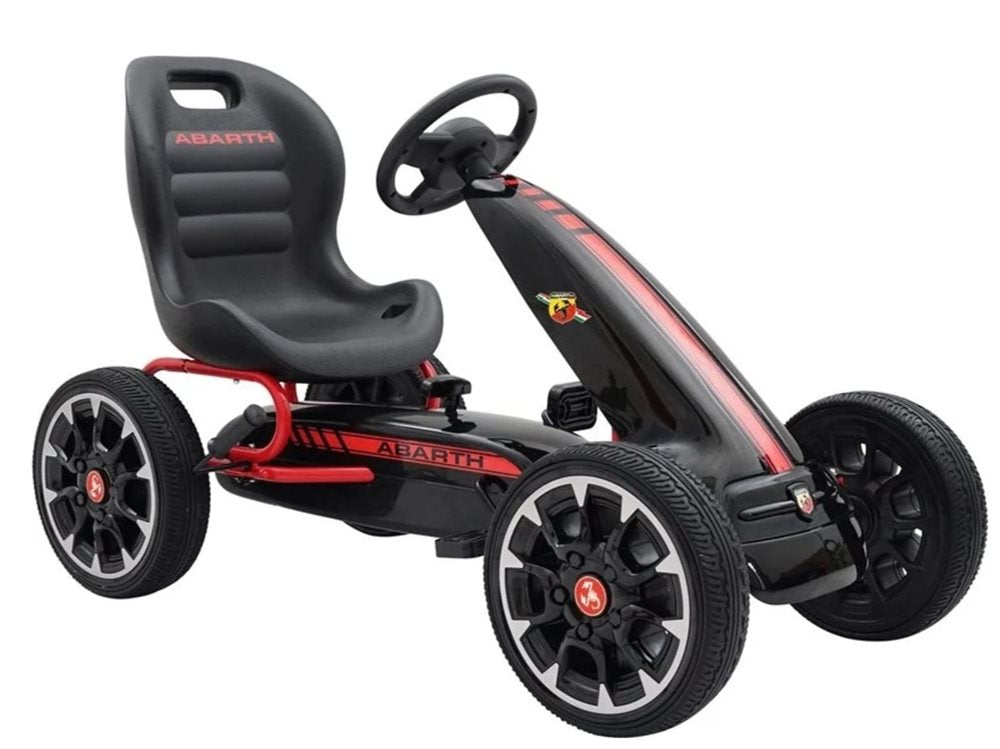 Abarth Go-kart with pedals and rubber tyres