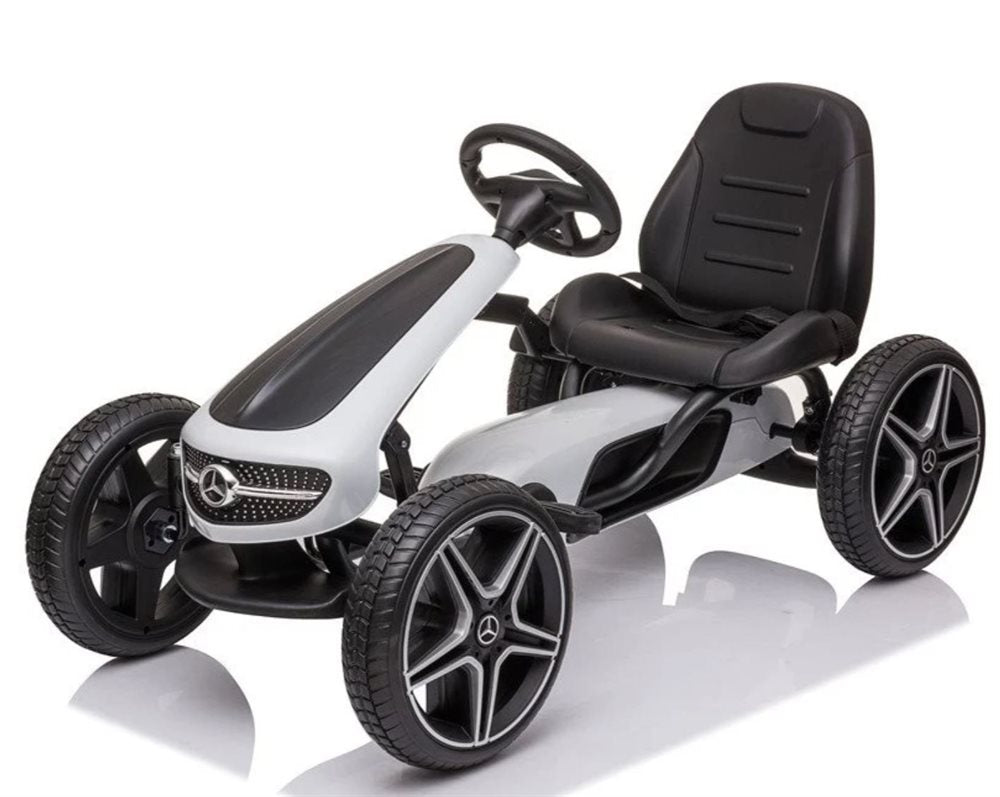 Mercedes-Benz Go-kart with pedals and rubber tyres