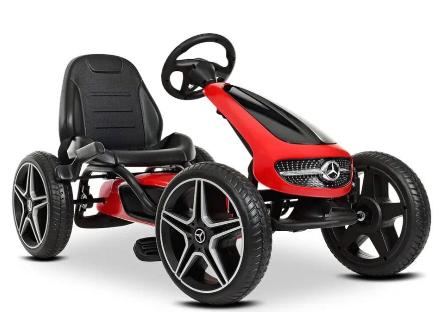 Mercedes-Benz Go-kart with pedals and rubber tyres