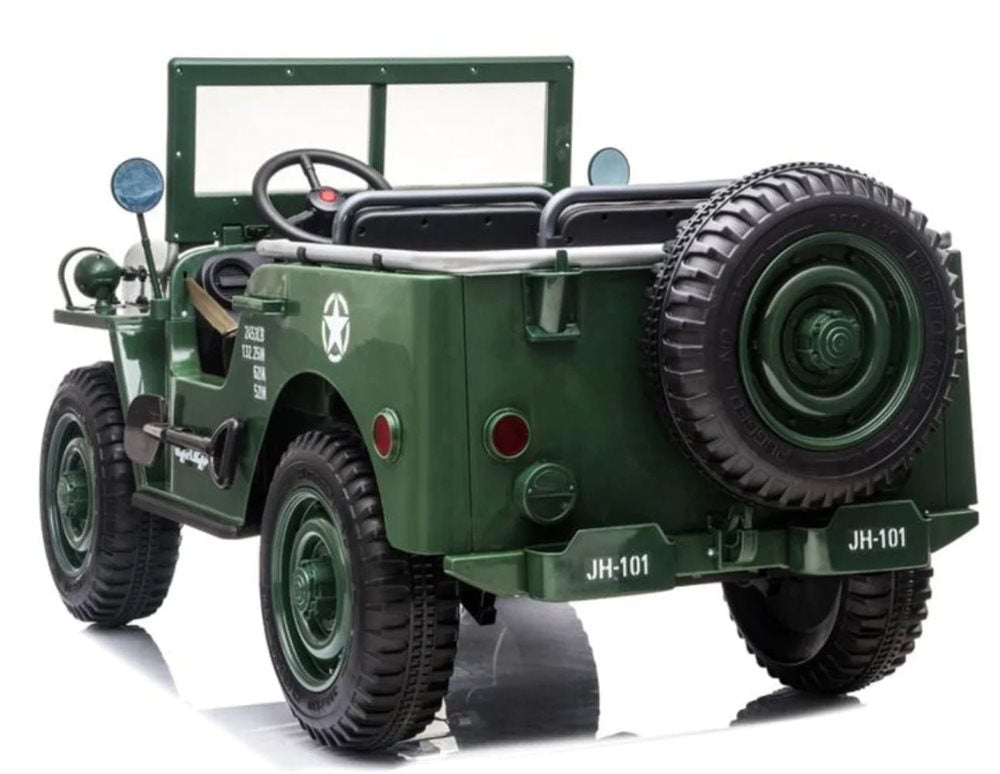 Azeno Explorer Army 3-seater 4x24V