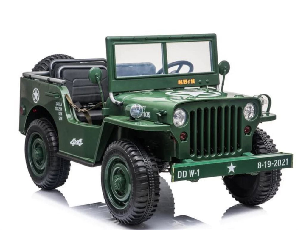 Azeno Explorer Army 3-seater 4x24V