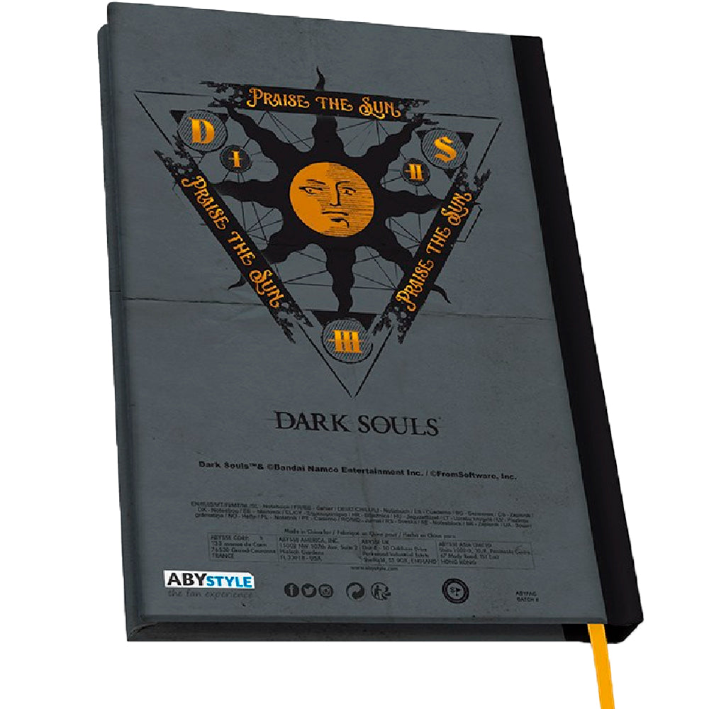 Abysse Dark Souls - Praise the Sun Notebook A5