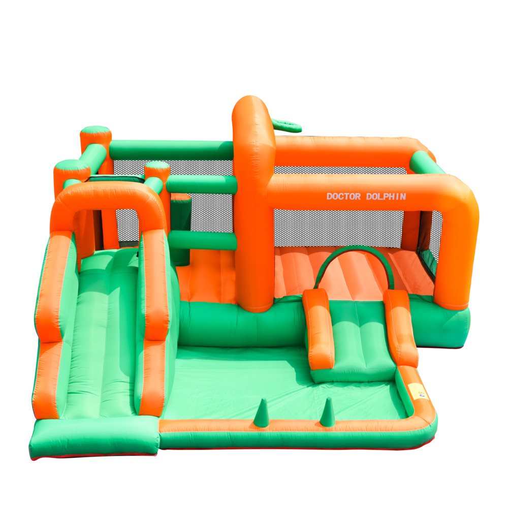 Doctor Dolphin Bouncy Castle with 450W blower