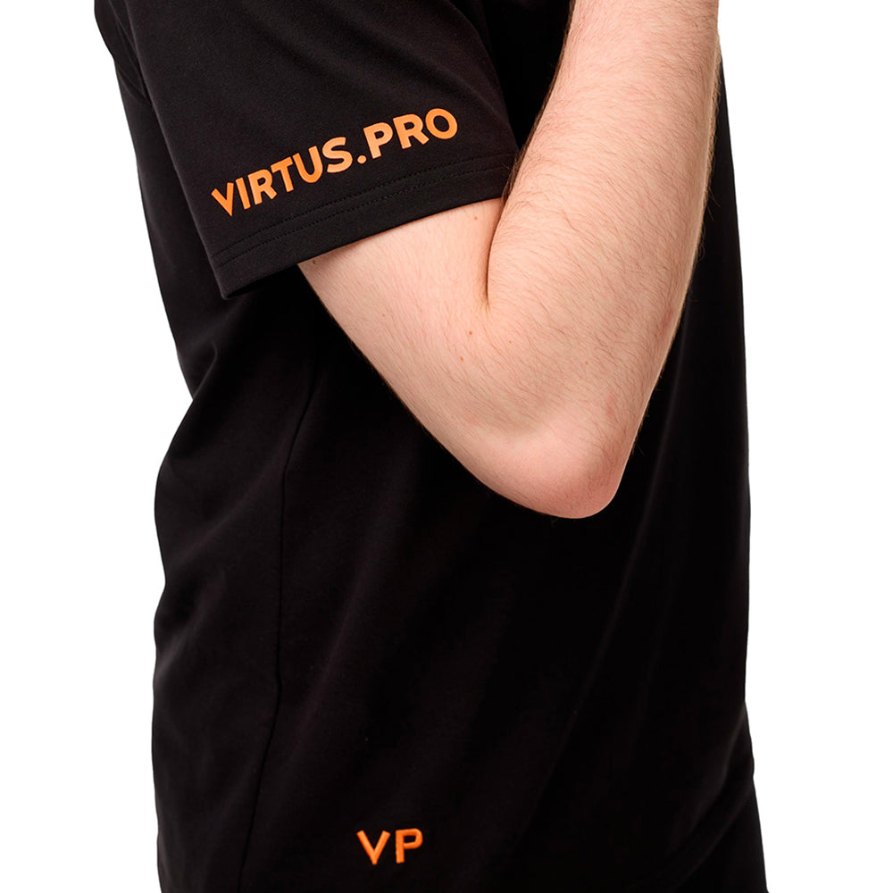 Virtus.pro basic collection t-shirt black, XXL