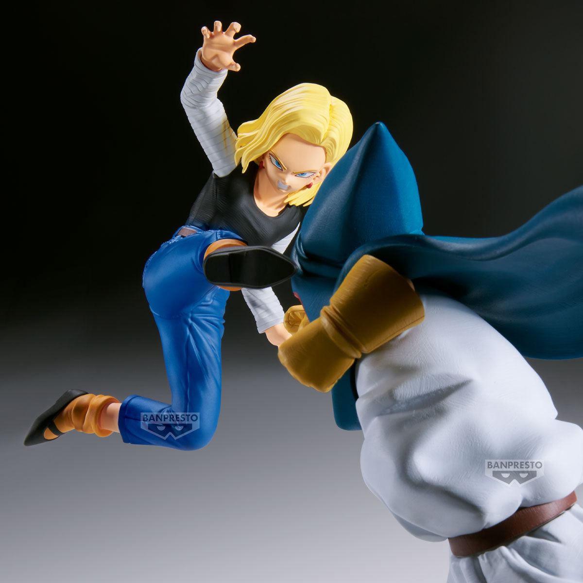 Bandai - Dragon Ball Z Match Makers Android 18 Vs Mr. Satan(Vs Mighty Mask)