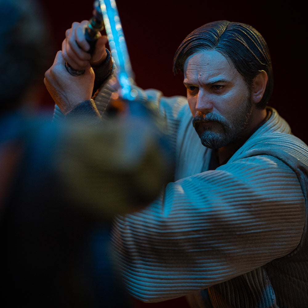 Iron Studios Star Wars - Anakin Vs Obi Wan Art Scale 1/10