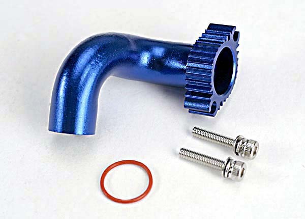 Traxxas 5287 Header Aluminium Blue TRX 2.5/3.3