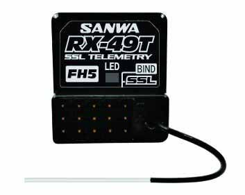 Receiver RX-49-T 4 chanels 2.4GHZ FH5 SXR Waterproof