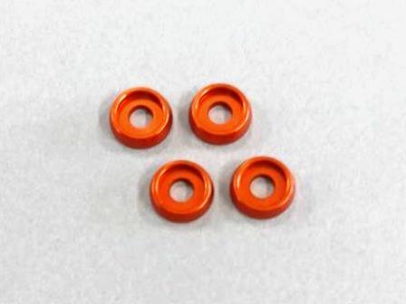 AUTOMODEL AMR-026OR - M3 Flat Head Washer 4 Orange