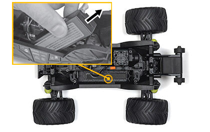 1/16 GORGON GROM 4X4 RTR Brushed Monster Truck (Battery & Charger Included)