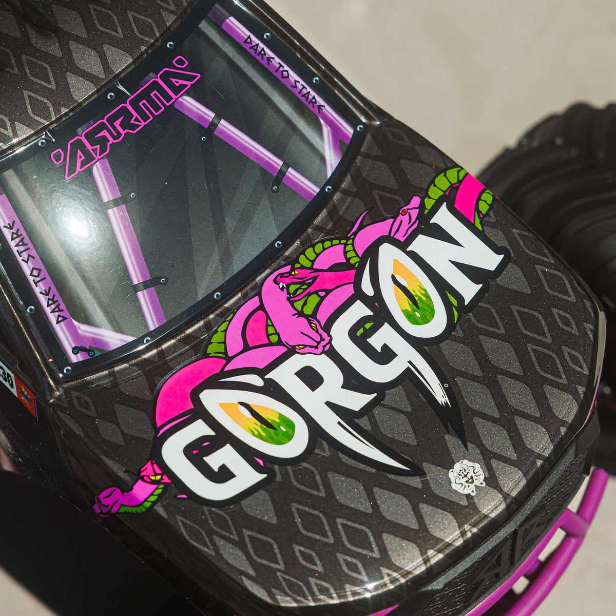 1/10 GORGON 2WD RTR Brushed Monster Truck (Battery & Charger Included)