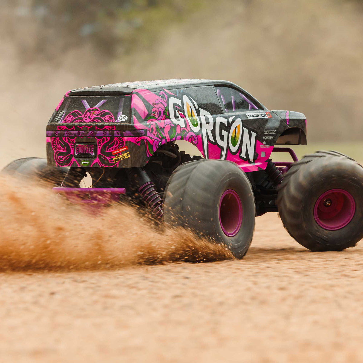 1/10 GORGON 2WD RTR Brushed Monster Truck (Battery & Charger Included)