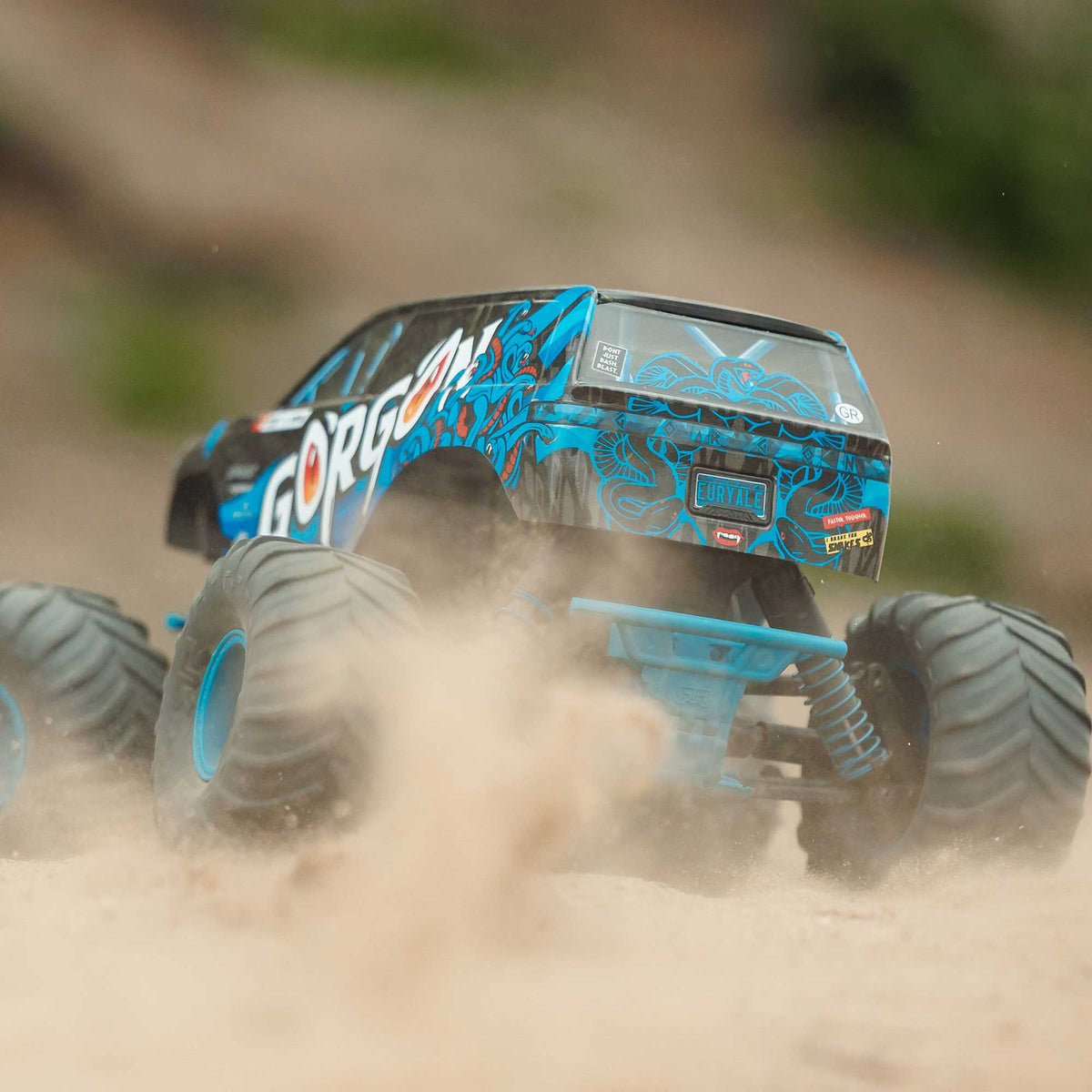 1/10 GORGON 2WD RTR Brushed Monster Truck (Battery & Charger Included)