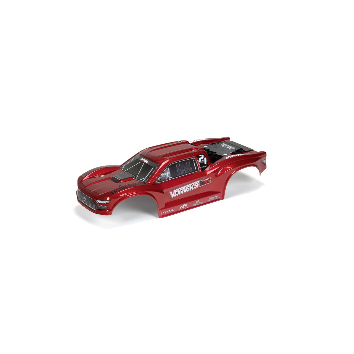 VORTEKS 4X2 Painted Decaled Trimmed Body Red