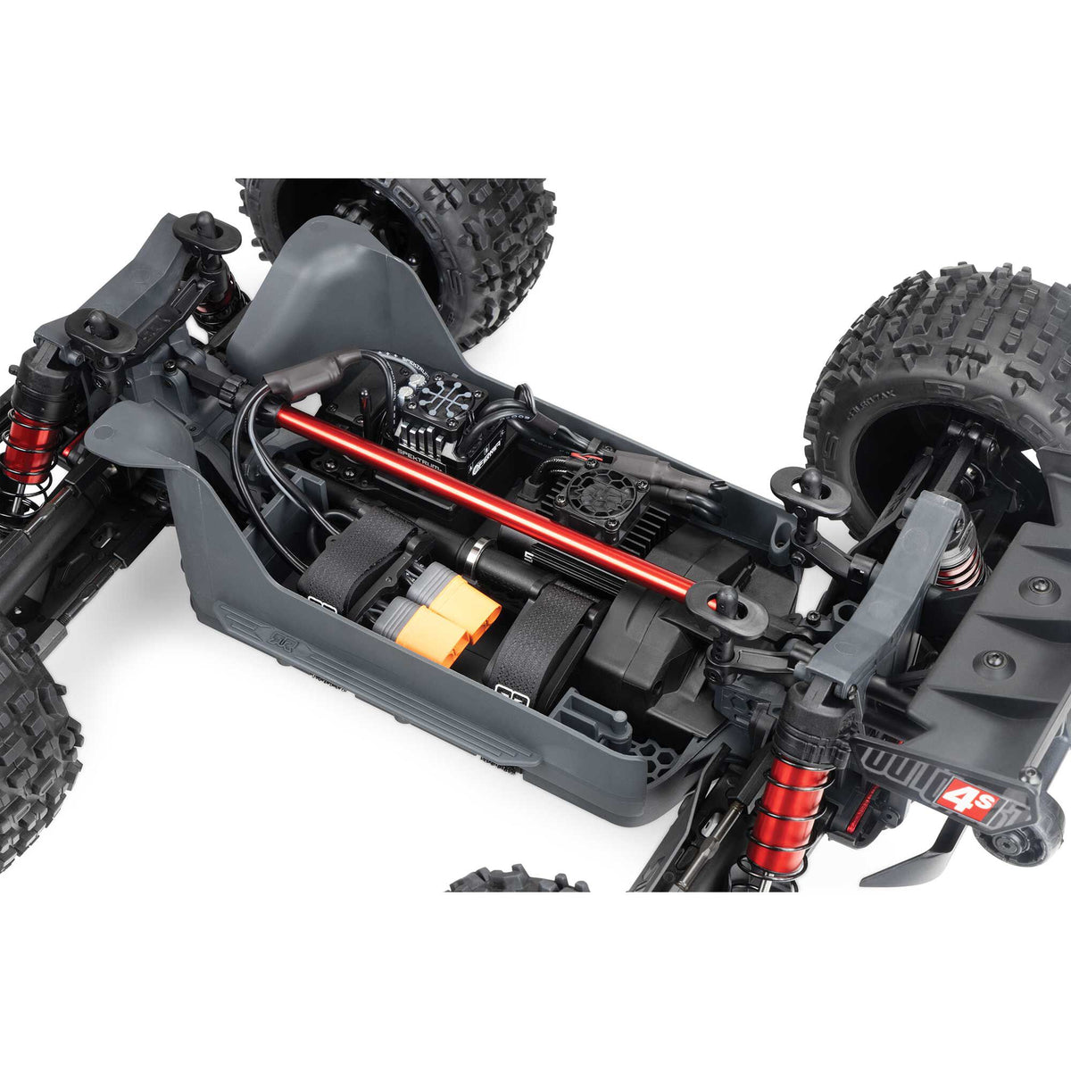 OUTCAST 4X4 4S BL 1/10TH 4WD STUNT TRK (RED)