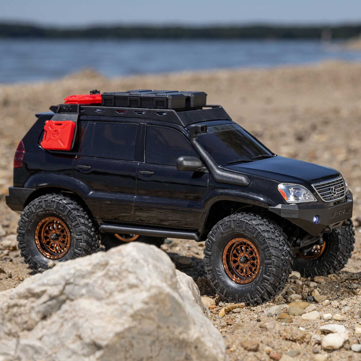 1/24 SCX24 Lexus GX 470 4X4 RTR Brushed Rock Crawler (Battery & Charger Included)