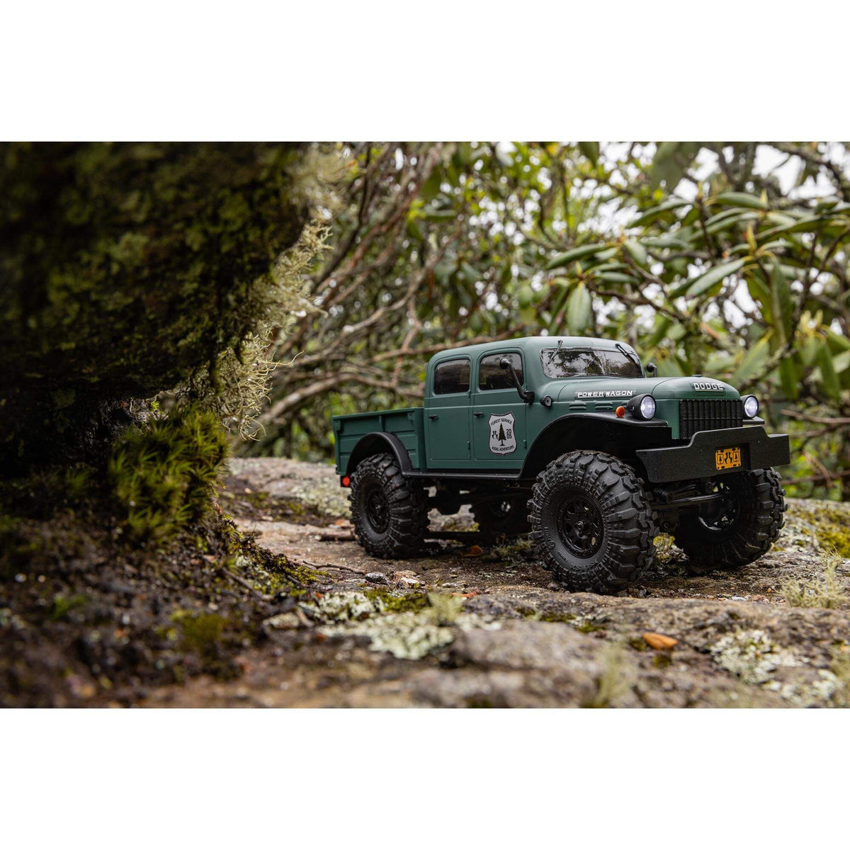 SCX24 40's 4 Door Dodge Power Wagon, :1/24 4WD-RTR