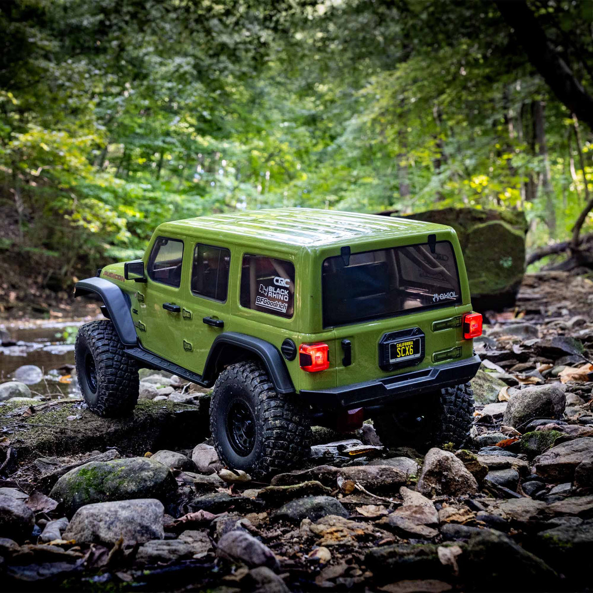 1/6 SCX6 Jeep JLU Wrangler 4WD Crawler RTR: