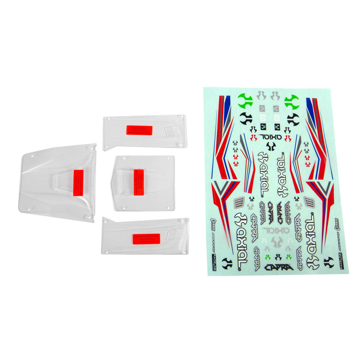Body Panel Set, Clear: Capra 1.9 UTB