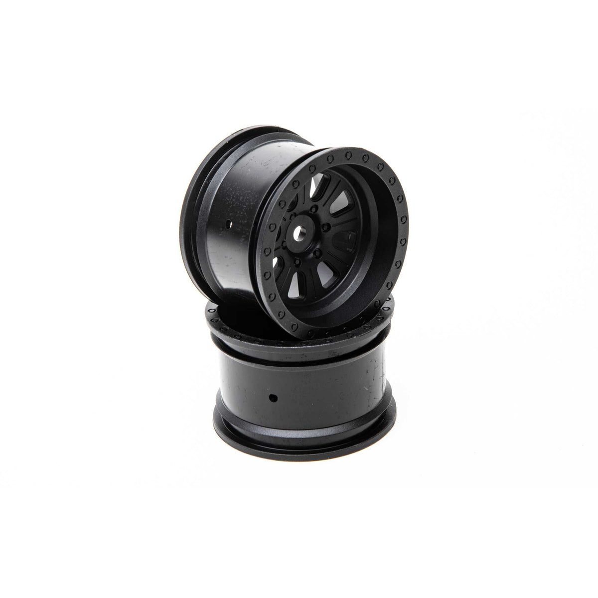 1/10 Raceline RT231 Monster SBL Front/Rear 2.2" 12mm Crawler Wheels (2) Black