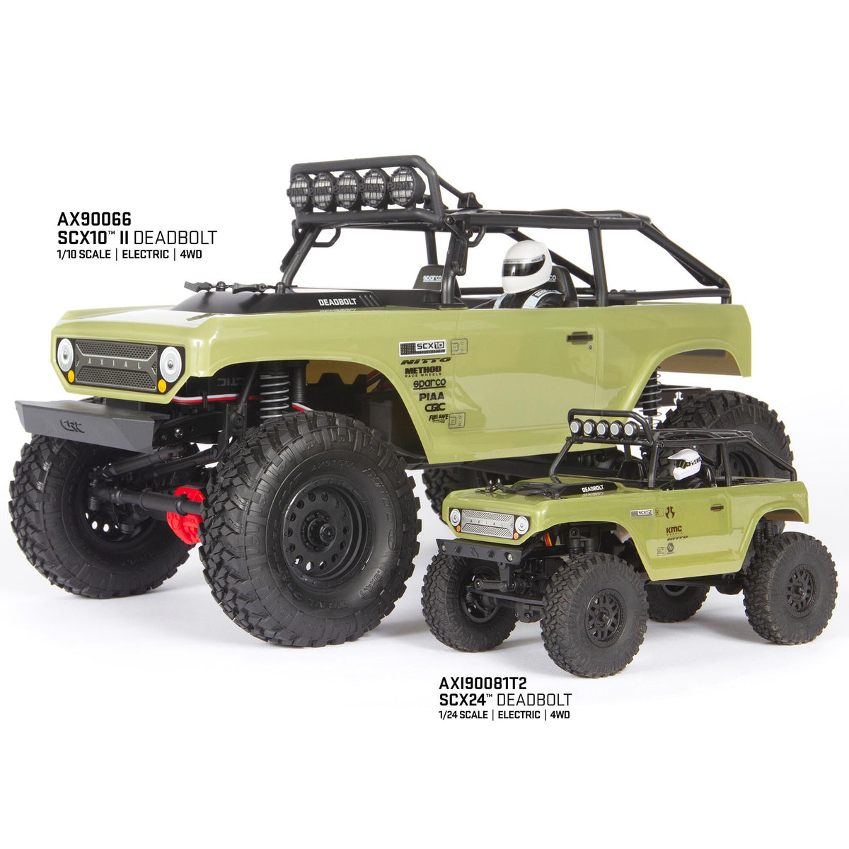 SCX24 Deadbolt 1/24th Scale Elec 4WD - RTR