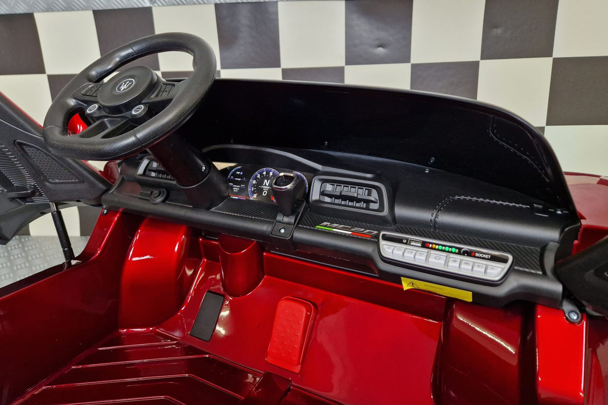 Maserati MC20 24V electric car for kids
