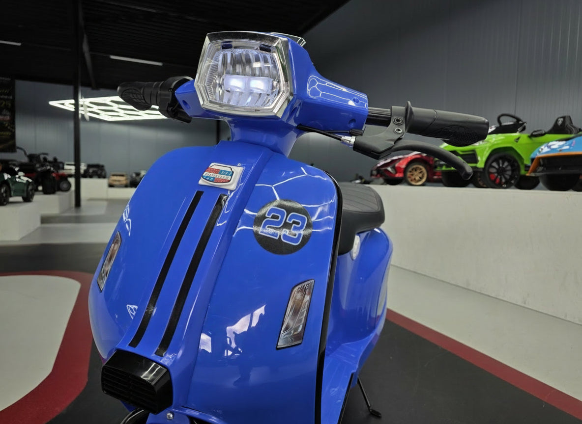 Kids' scooter 24V – 1 seat, blue