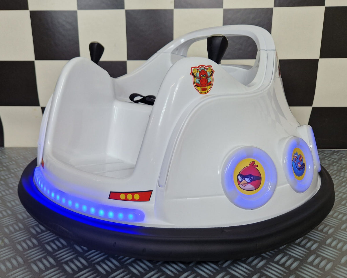 Angry Birds bumper car 6V – white