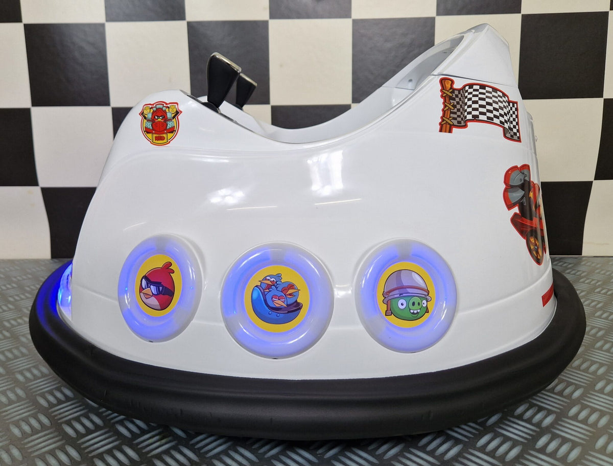Angry Birds bumper car 6V – white
