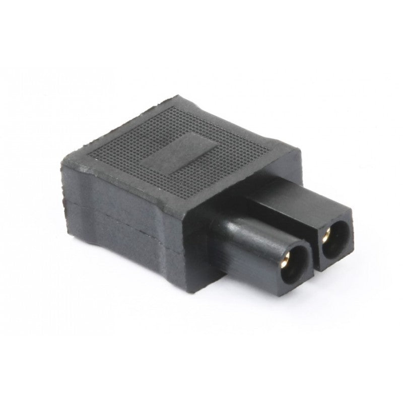 "One piece" Adaptator Tamiya device (M) to Deans T plug battery (F)
