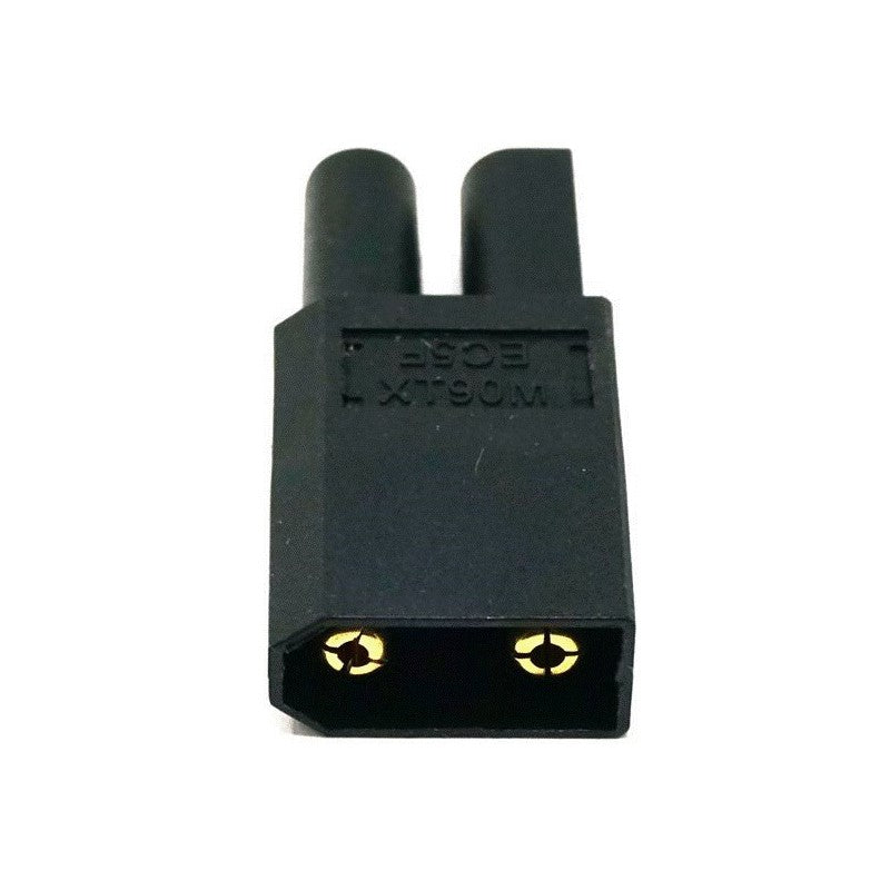 "One piece" Adaptator XT90 device (M) to EC5 battery (F)
