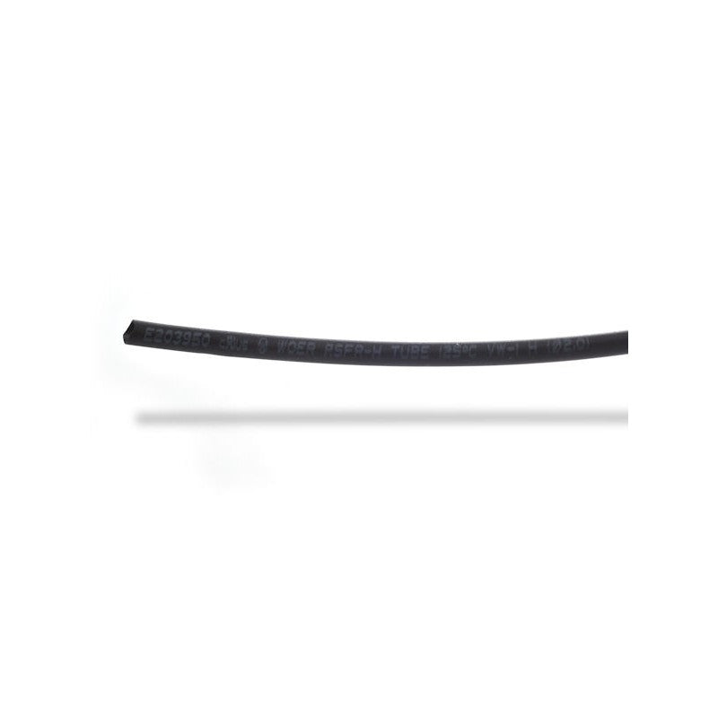 2mm thick shrink tube black - 1m