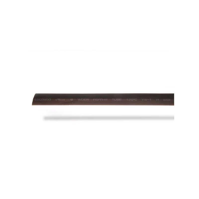 8mm thick shrink tube black - 1m