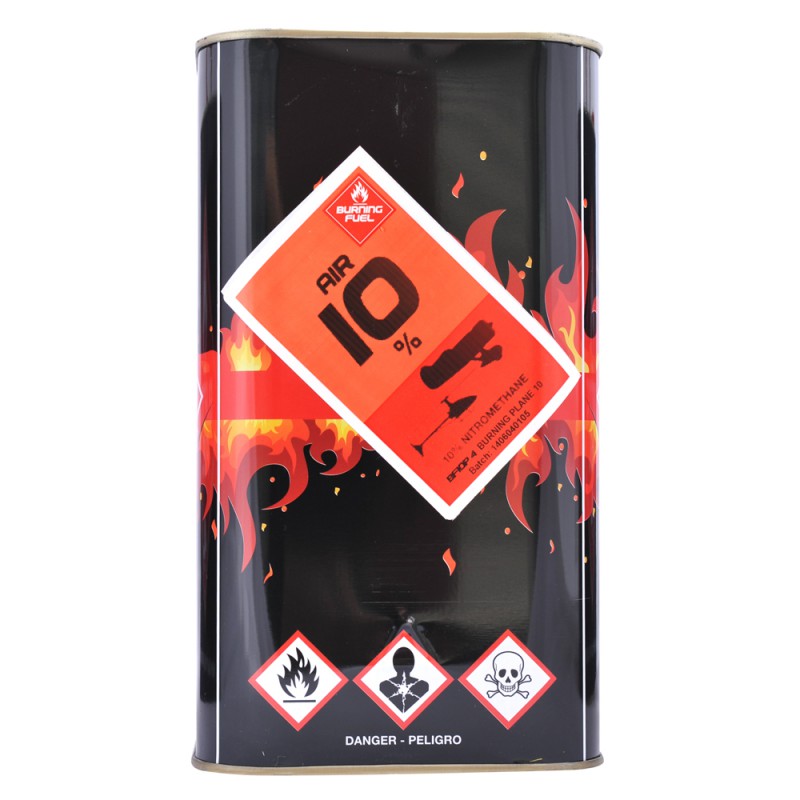 Burning Fuel Plane 10 (4L)