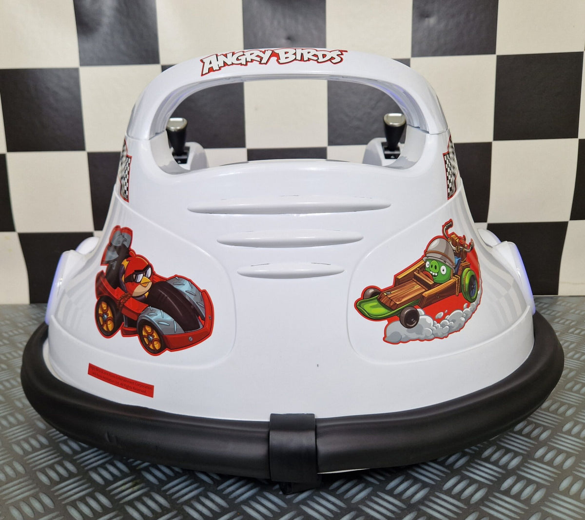 Angry Birds bumper car 6V – white