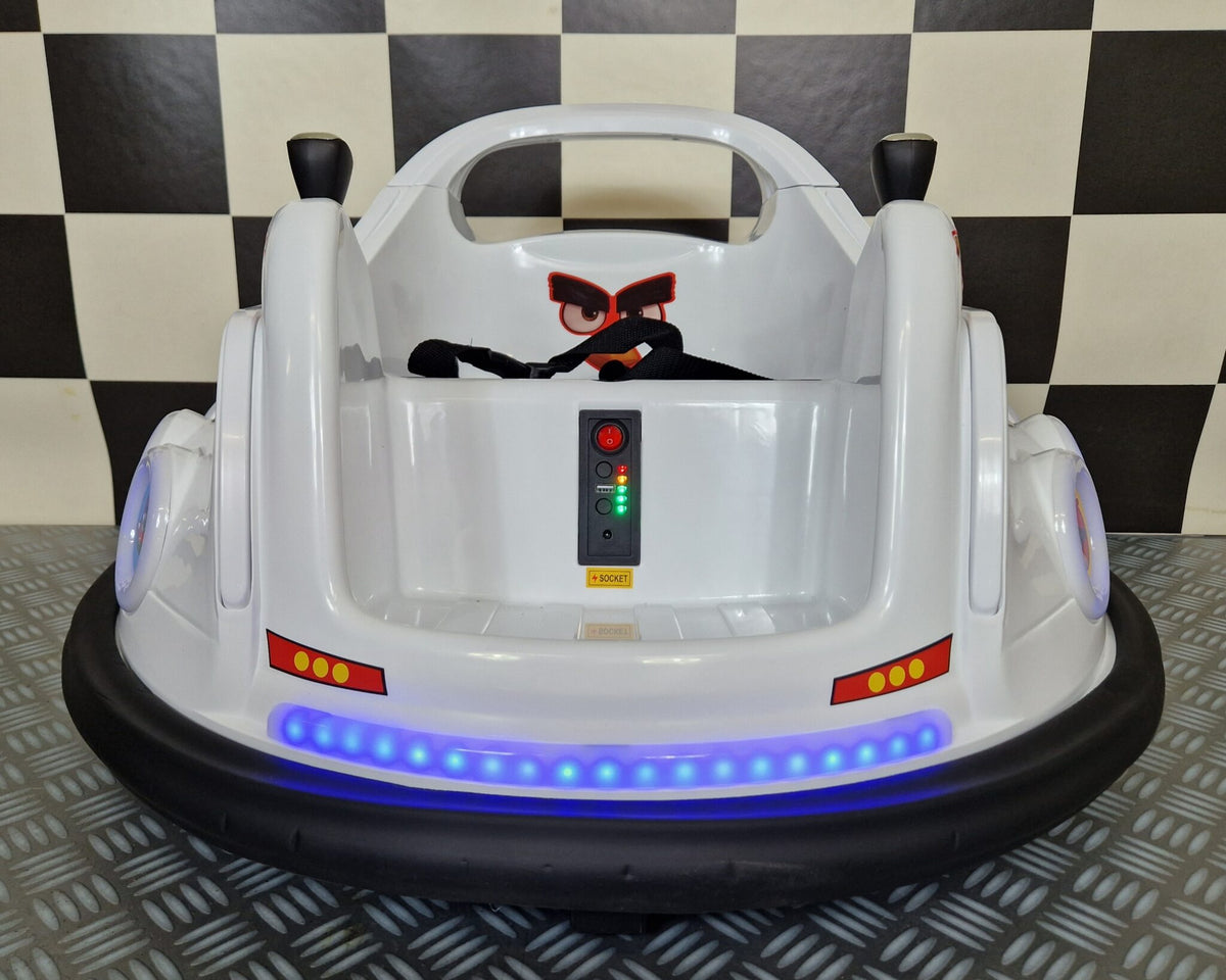Angry Birds bumper car 6V – white