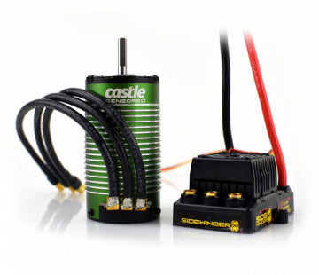 Castle Creations 010-0139-02 - Sidewinder 8th ESC & Castle 1515-2200KV V2 Sensored Motor