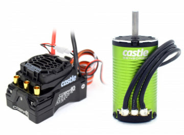 Castle Creations 010-0174-12 - Combo Cobra 10 6S ESC & 1412-2100kV 5mm Sensored Motor