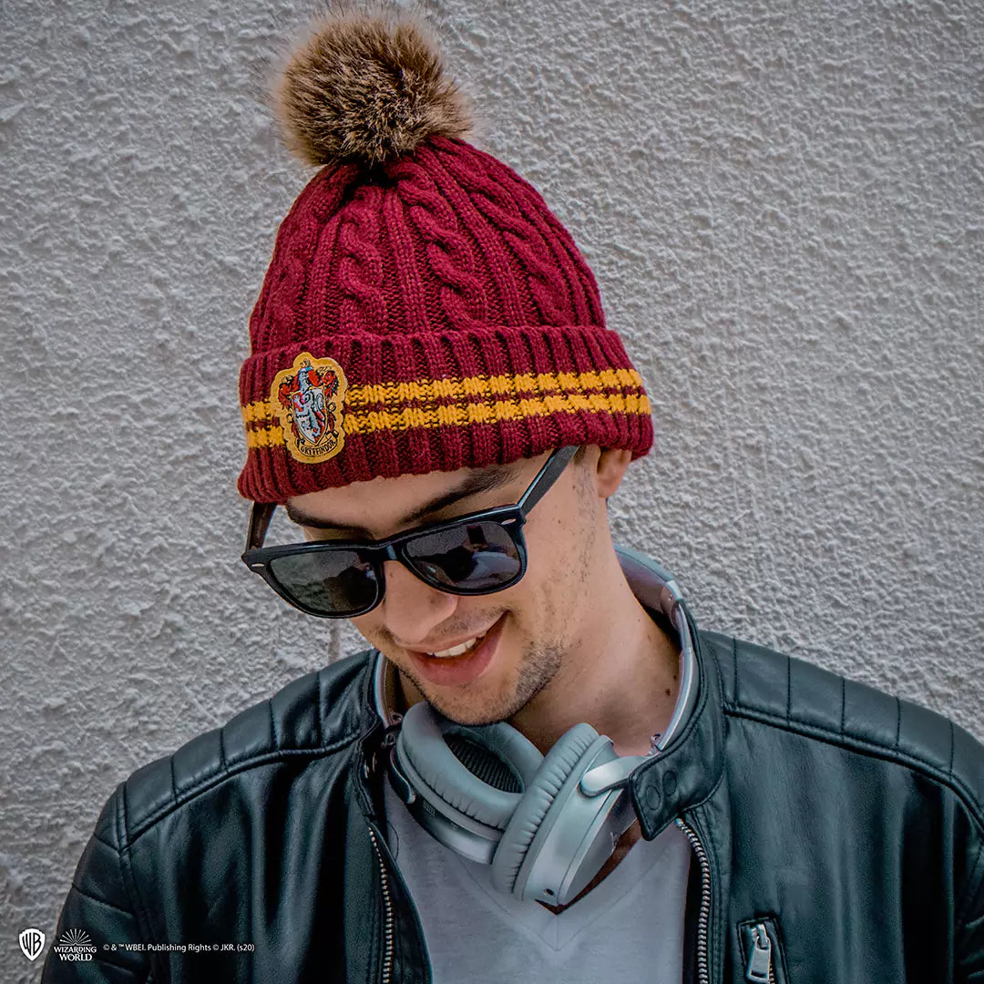 Gryffindor - purple/gold Beanie - Harry Potter