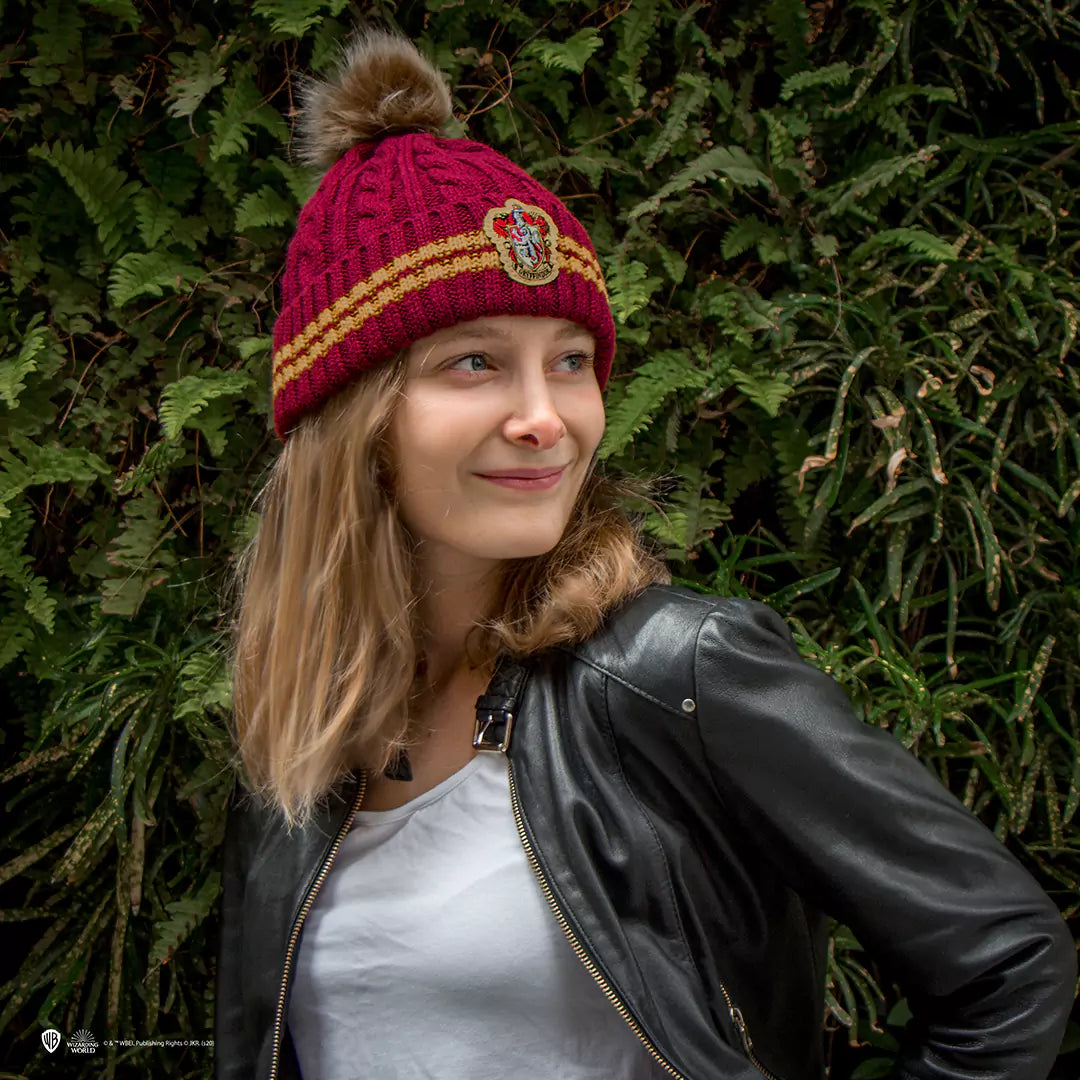 Gryffindor - purple/gold Beanie - Harry Potter