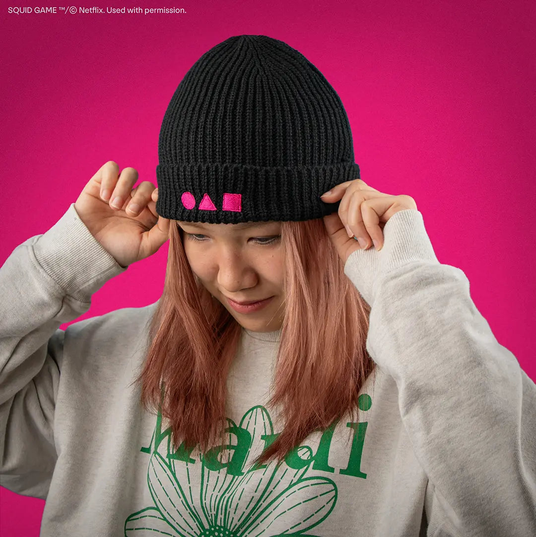 Black Beanie - Squid Game