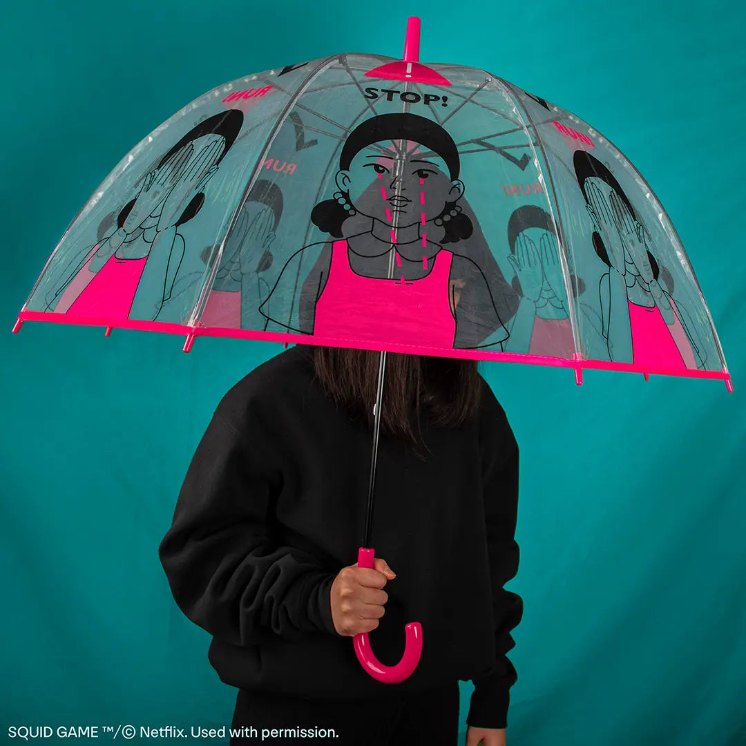 Transparent umbrella - Squid Game