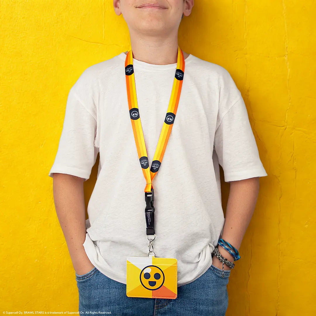 Lanyard Starr Drop with card holder - Brawl Stars
