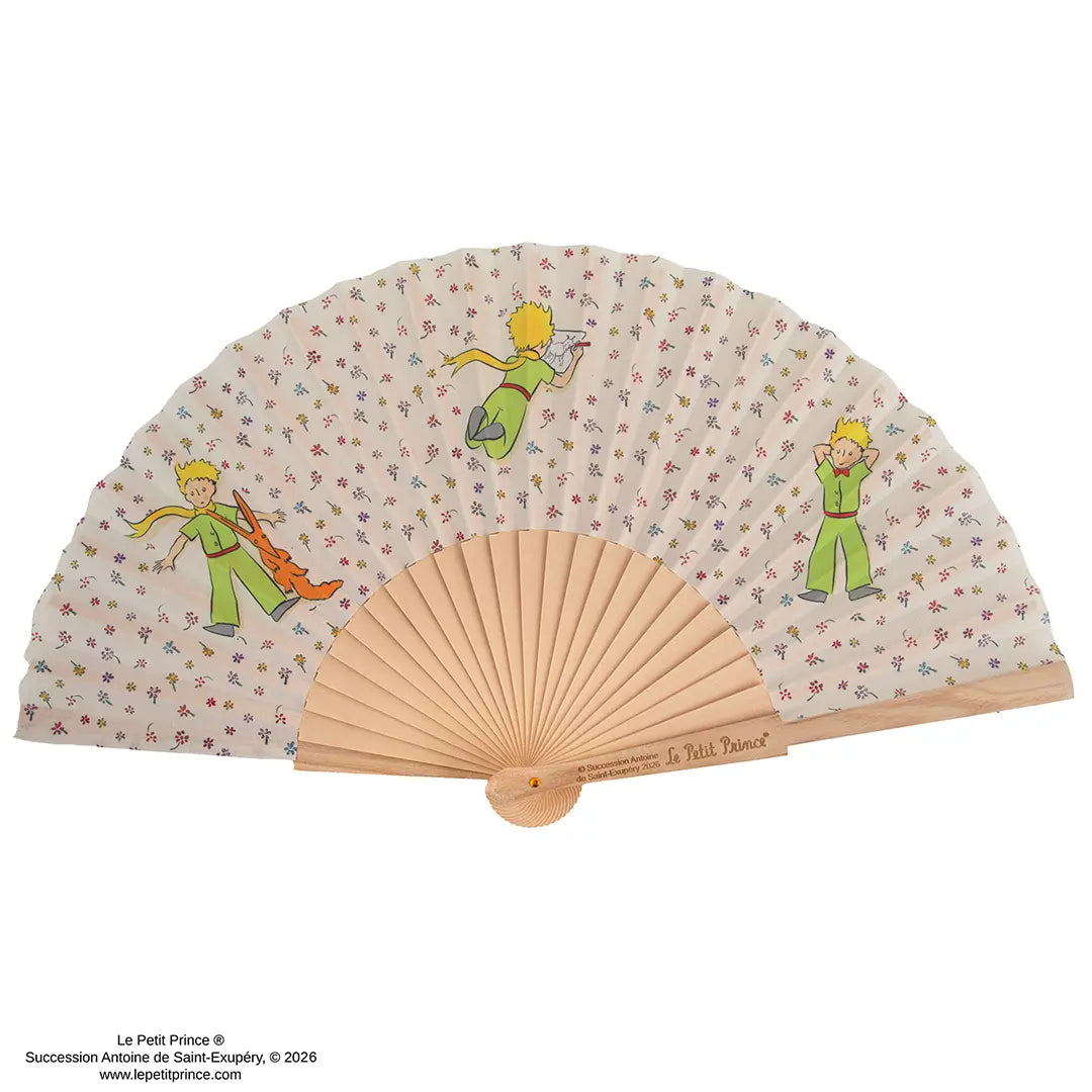 Foldable Fan - Wildflower Garden - Le Petit Prince