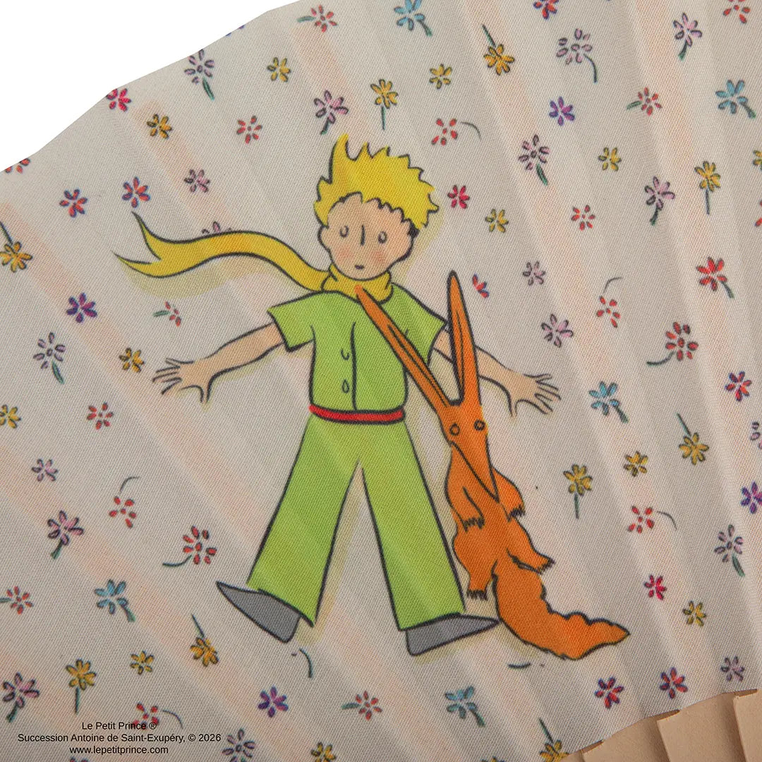 Foldable Fan - Wildflower Garden - Le Petit Prince