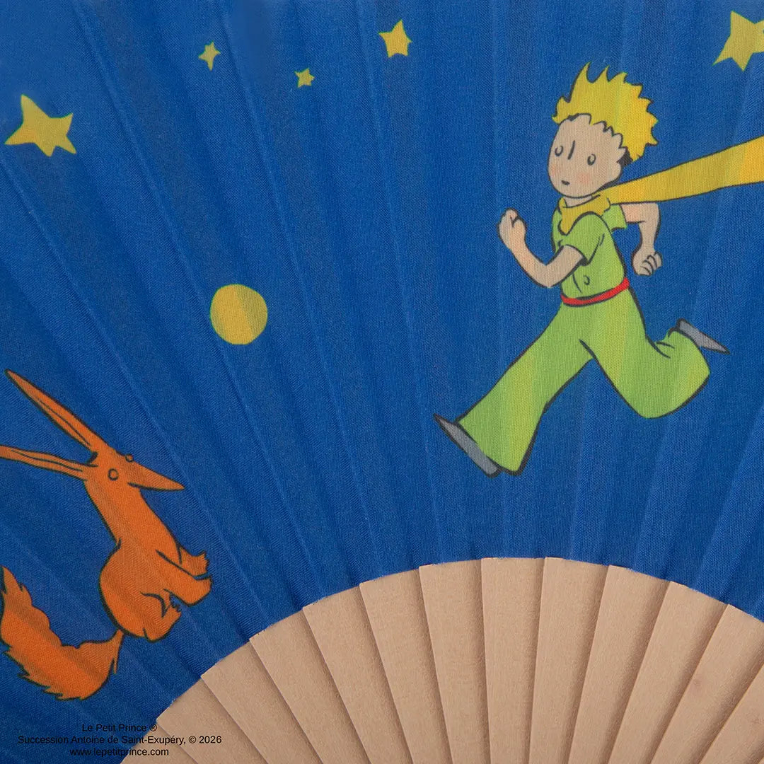 Foldable Fan - Planets - Le Petit Prince